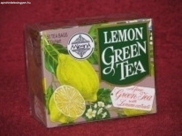 Mlesna zöld tea citrom ízesítéssel 50x2 g 100 g