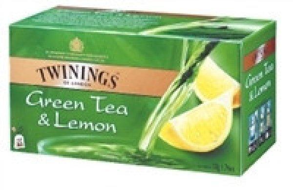 Twinings zöldtea citrommal 25x1,6 g 40 g