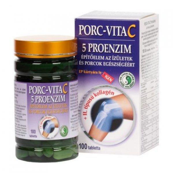 Dr.chen porc-vita c 5 proenzim tabletta 100 db