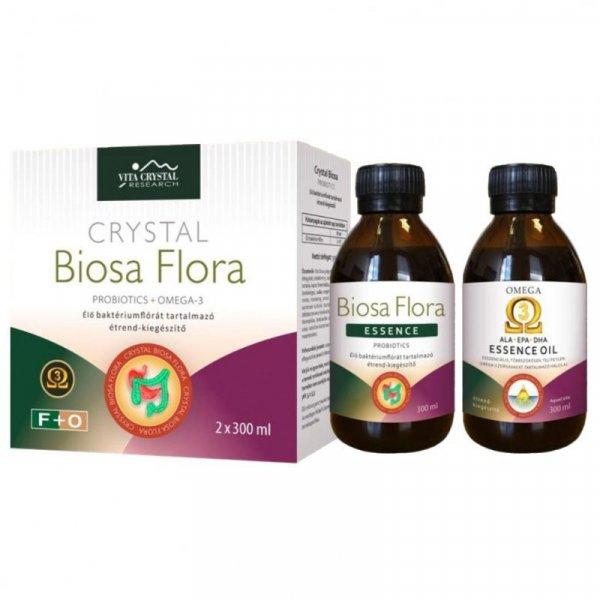 Vita Crystal Crystal BiosaFlora Omega-3 Essence 2x300 ml