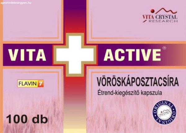Vita Crystal Vita+Active Vöröskáposztacsíra kapszula 100db