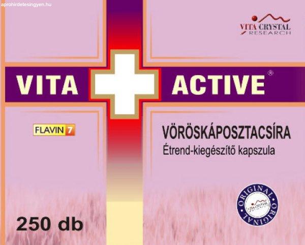 Vita Crystal Vita+Active Vöröskáposztacsíra kapszula 250 db