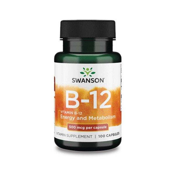 Swanson B-12 Vitamin Kapszula 500mcg/100 db