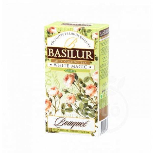 Basilur bouquet white magic tejes oolong tea 25 filter 37,5 g