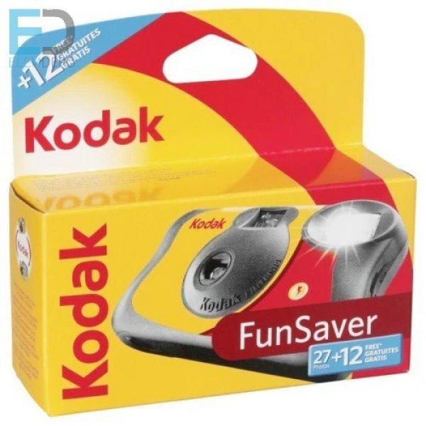 Kodak Fun Saver Flash 27+12 800 ASA Eldobható, egyszer használatos
fényképezőgép