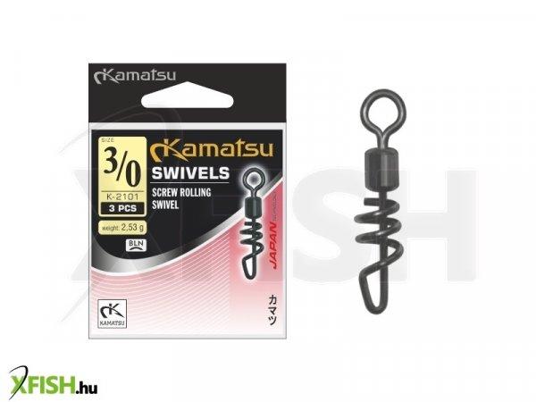 Kamatsu Screw Rolling Swivel K2101 Pergető Kapocs 8-as 5db/csomag