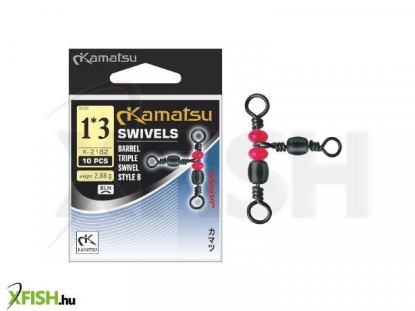 Kamatsu Triple Swivel Style B K2162 Hármas Forgó 14x16 10db/csomag