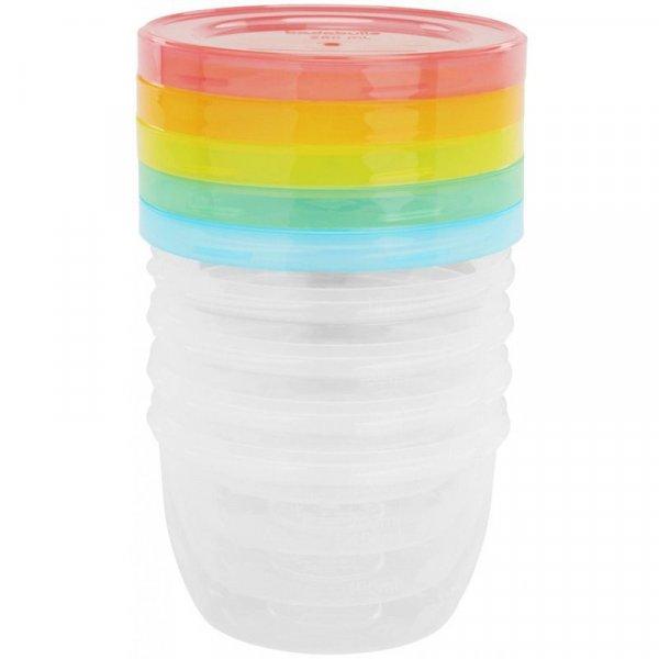 Badabulle ételtároló maxi 5x250ml Fun B004304