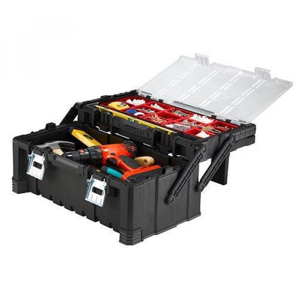 Box Keter® Cantilever Tool Box 22, 56x31x24 cm, for tools