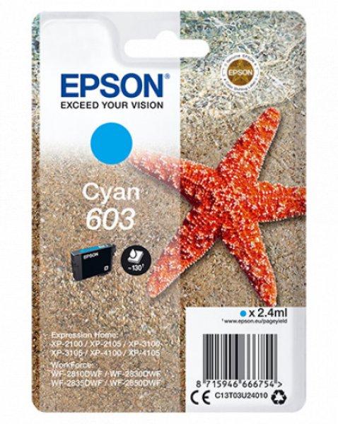 Epson T03U1 Patron Cyan 2,4ml (Eredeti)