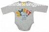 Hossz ujj baba body Snoopy mintval (68) - szrke