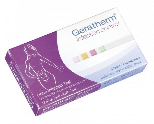 Geratherm Vizeletvizsgálati teszt húgyúti fertőzéseknél /EP kártyára
adható/
