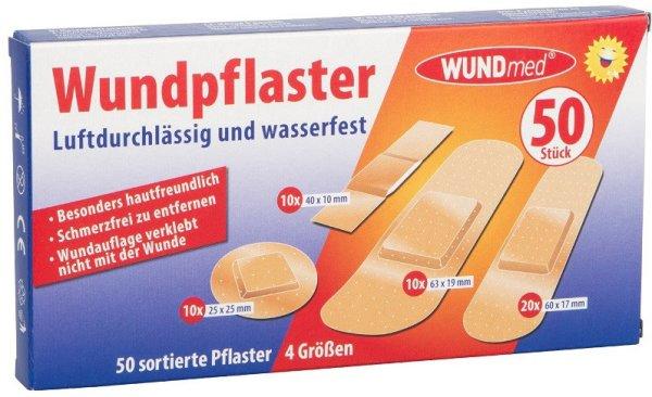 Wundmed Sebtapasz 50 db 4 méretben /05-001/