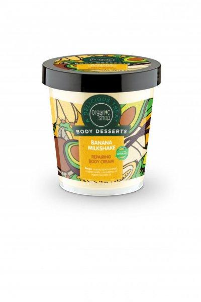 Organic Shop "Banán shake" regeneráló testápoló 450 ml
