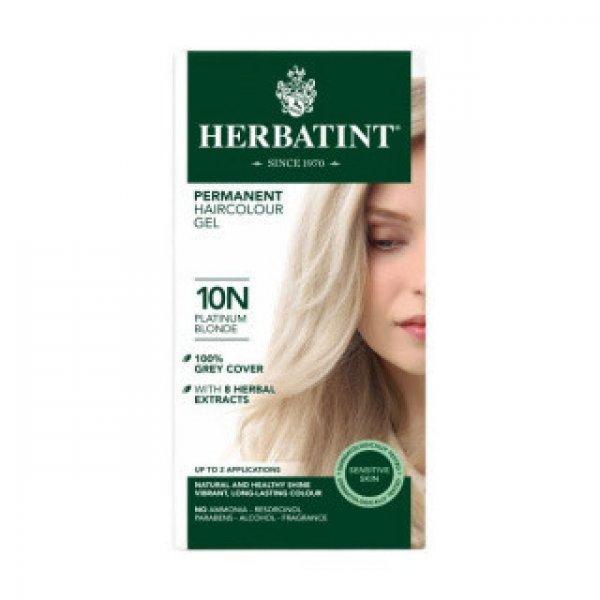 Herbatint 10n platinaszőke hajfesték 150 ml