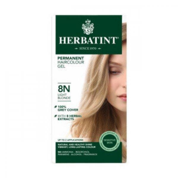 Herbatint 8n világos szőke hajfesték 150 ml
