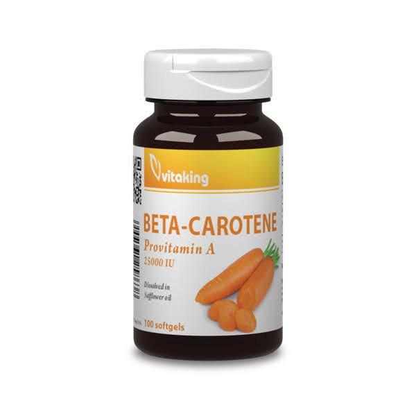 Vitaking Beta-Carotene 25000Ne Kapszula 100 db