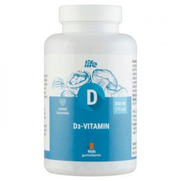 Life d3 vitamin 4000ne filmtabletta 120 db