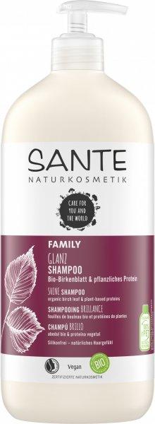Sante Family Selyemfény sampon bio nyírlevéllel és növényi fehérjével