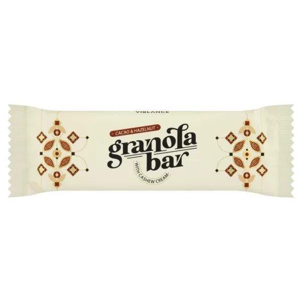 Viblance gluténmentes granola szelet kakaó és törökmogyorókrém 55 g
