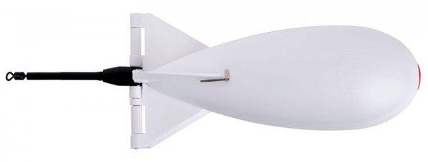 Fox Spomb X Midi Spod Bomb Midi etető rakéta (DSM024) közepes fehér
