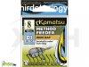 Kamatsu Wide Gap 6 Blnr Fles Method Feeder Horog Black Nick