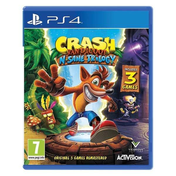 Crash Bandicoot N.Sane Trilógia - PS4
