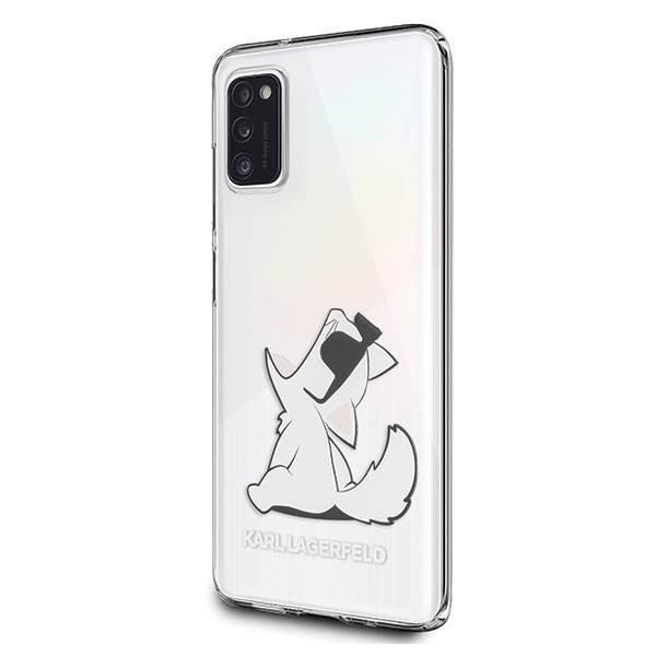 Karl Lagerfeld KLHCA41CFNRC Samsung Galaxy A41A415 átlátszó Choupette Fun
keménytok