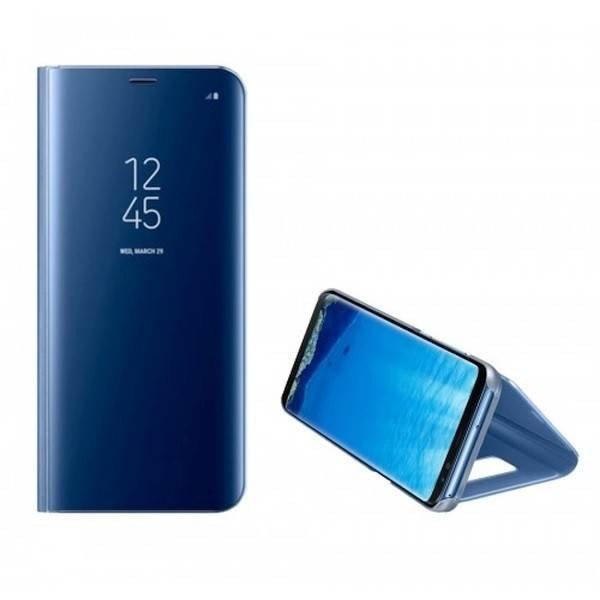 Tok Clear View Samsung S22 Plus kék tok