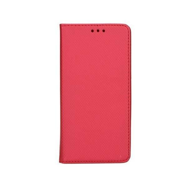 Tok Smart mágneses könyvtok Xiaomi Redmi 10C piros tok