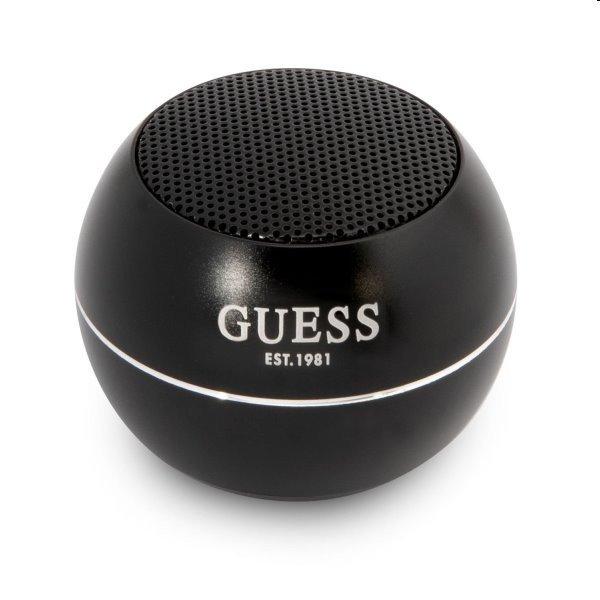 Guess Mini Bluetooth Hangszóró, fekete