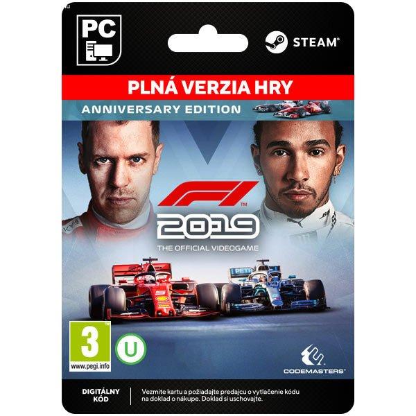 F1 2019: The Official Videogame (Anniversary Kiadás) [Steam] - PC