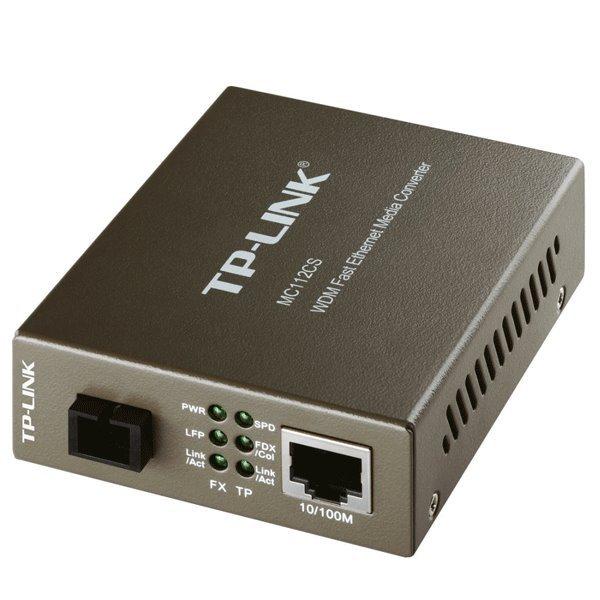 Hálózati média konverter TP-Link MC112CS