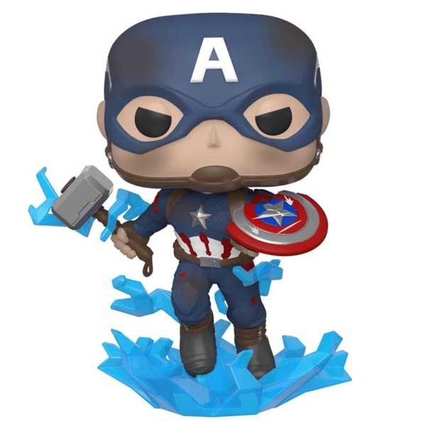 POP! Captain America with Broken Shield and Mjölnir (Avengers Endgame) figura
