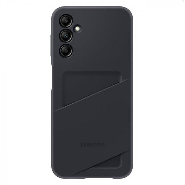 Card Slot Cover tok Samsung Galaxy A14 és A14 5G számára, fekete