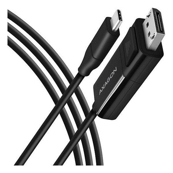 AXAGON RVC-DPC kábel USB-C na DisplayPort 1,8 m 4K/60 Hz - PC