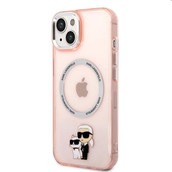Tok Karl Lagerfeld MagSafe IML Karl and Choupette NFT for Apple iPhone 14 Plus,
rózsaszín