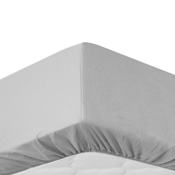 Sleepwise Soft Wonder-Edition, gumis ágylepedő, 180-200 x 200 cm,
mikroszálas, világos szürke