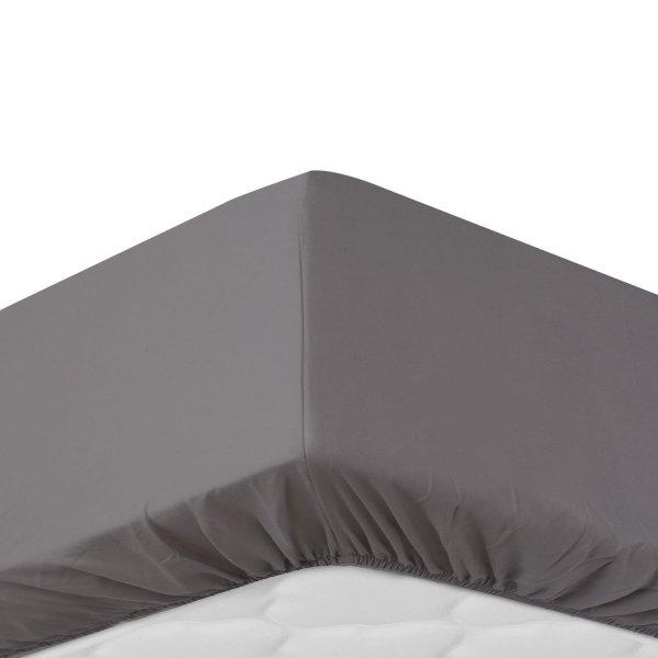 Sleepwise Soft Wonder-Edition, gumis ágylepedő, 180-200 x 200 cm,
mikroszálas, sötét szürke