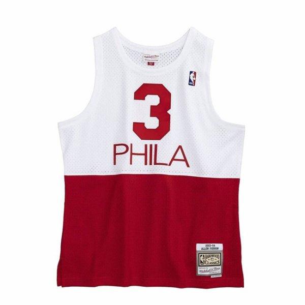 Mitchell & Ness Philadelphia 76ers #3 Allen Iverson Swingman Jersey white/red