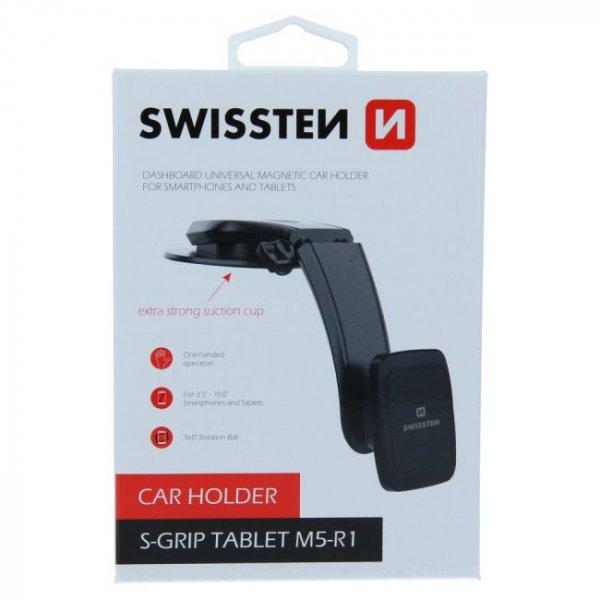 Swissten mágneses tablettartó S-Grip műszerfalra