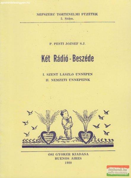P. Pesti József S.J. - Két rádió-beszéde 