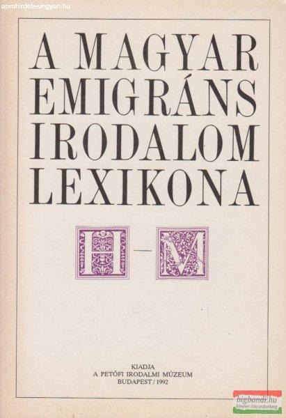 Nagy Csaba - A magyar emigráns irodalom lexikona H - M