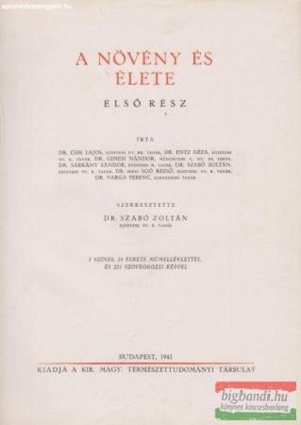 A növény és élete I-II.