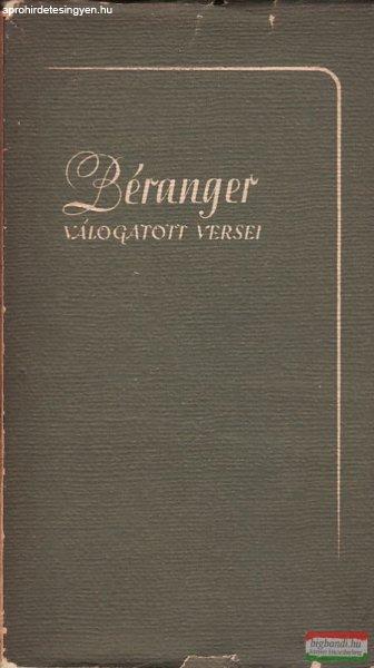 Béranger válogatott versei