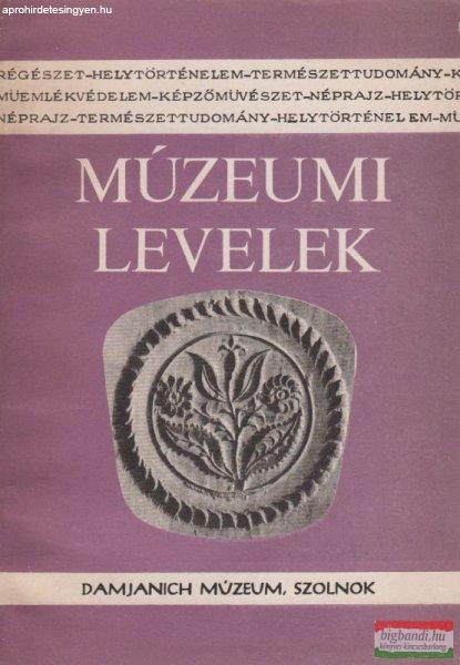 Múzeumi levelek 59-60. szám