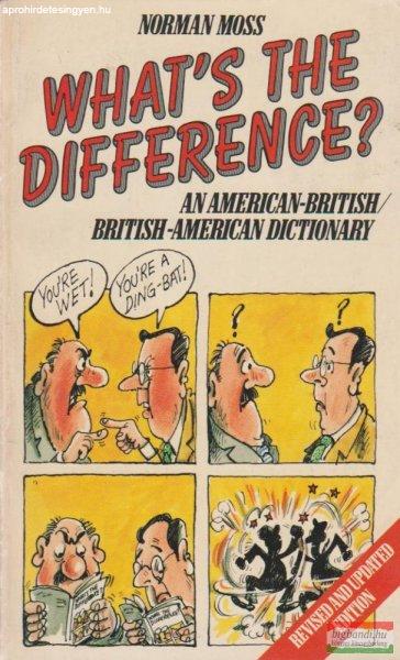 What's the difference? - An American-British / British-American Dictionary