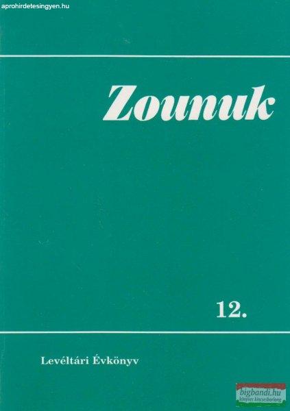 Zounuk 12. - Levéltári Évkönyv