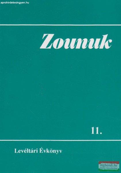 Zounuk 11. - Levéltári Évkönyv