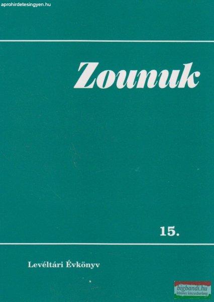 Zounuk 15. - Levéltári Évkönyv